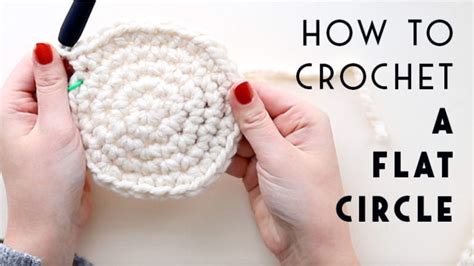 Image result for Crochet Flat Circle Pattern Tutorial