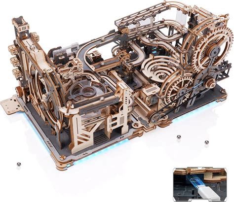 Amazon.com: ROBOTIME 3D Puzzle - Combination Set Marble Tracks ...