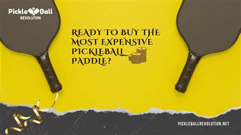 Most Expensive Pickleball Paddles in 2024