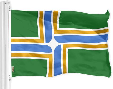 Portland City Flag Polyester Indoor/Outdoor - Walmart.com