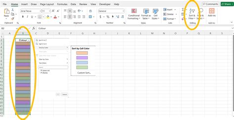 Image result for Count by Cell Color Excel-Formula