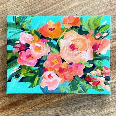 Image result for Acrylic Flower Painting Tutorial