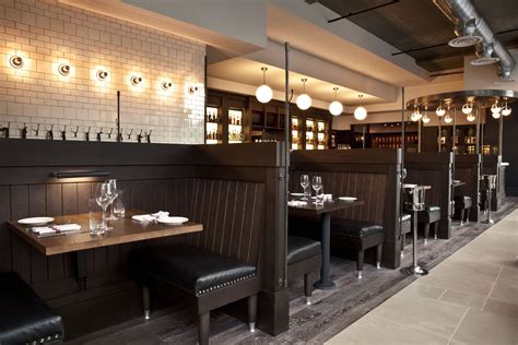 Modern Restaurant Booth Interior Design