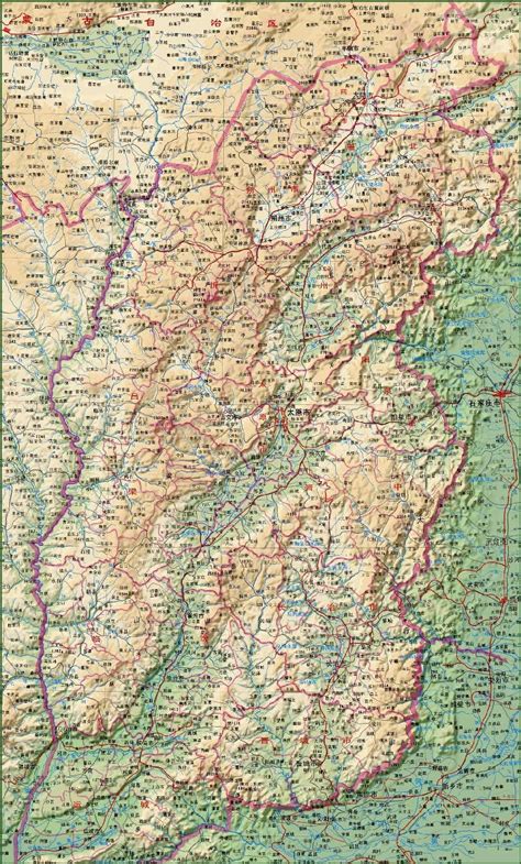 山西省地图哪种牌子比较好 山西省地图2018版价格