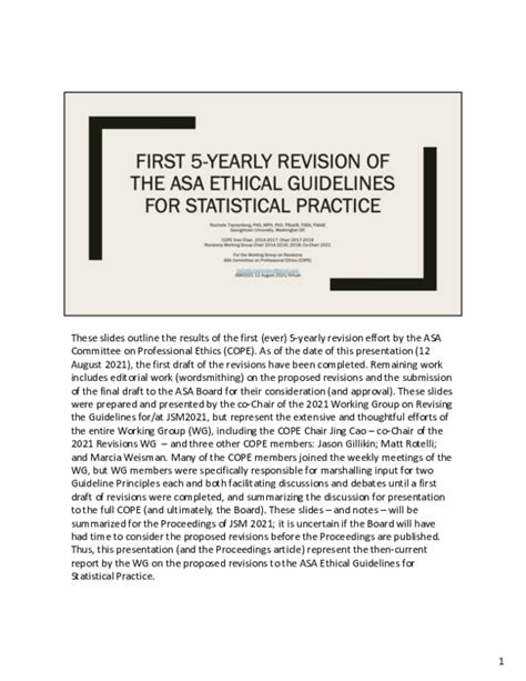 Ethical Guidelines for Statistical Practice 的图像结果