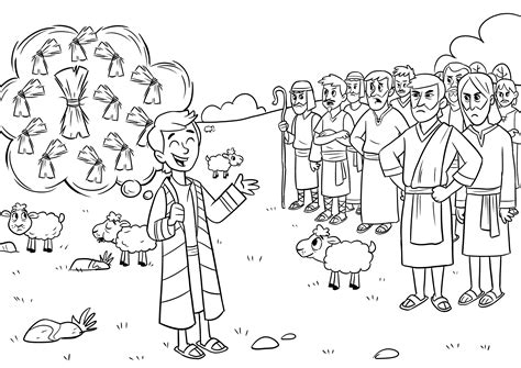 Joseph The Dreamer Coloring Pages For Kids [2025]