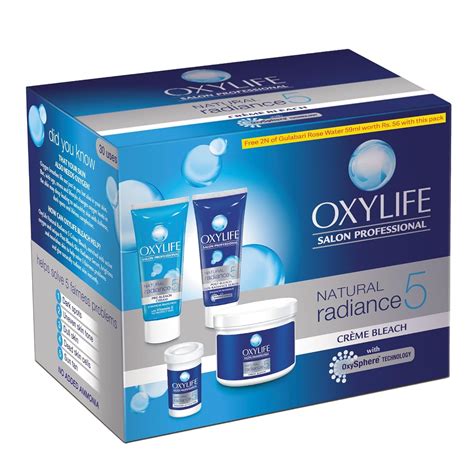 Oxylife Salon Professional Natural Radiance 5 Crème Bleach - 310g ...