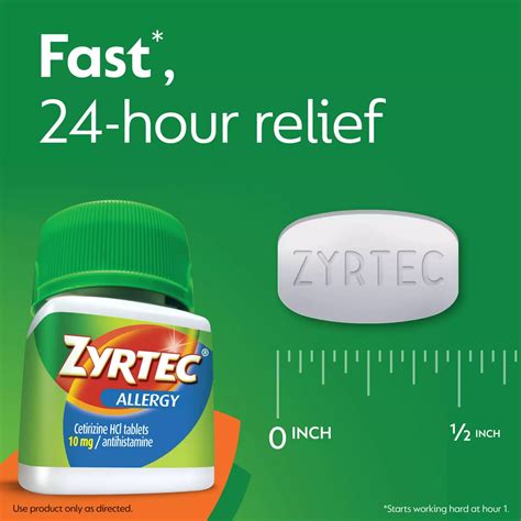 Zyrtec Allergy Tablets - 10 mg - Shop Sinus & allergy at H-E-B