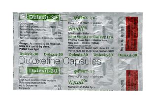 Dulexit 30 Capsule 10 - Uses, Side Effects, Dosage, Price | Truemeds