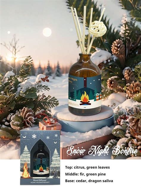 8pcs/Set, Flameless Fragrance Diffuser Set(1Bottle Fragrance Oil + 6pcs ...