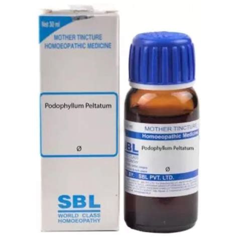 Buy SBL Podophyllum Peltatum Q Mother Tincture, 30 ml | 19 Minutes ...