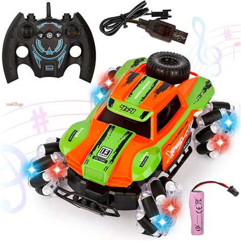 Zest 4 Toyz 1: 16 Scale 4WD 2.4GHZ Remote Control Stunt Drift Off-Road ...