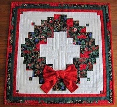 Image result for Square Christmas Table Topper Tutorial
