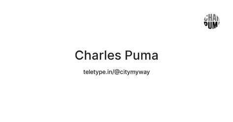 Charles Puma — Teletype