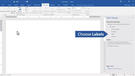Mail Merge Labels 的图像结果