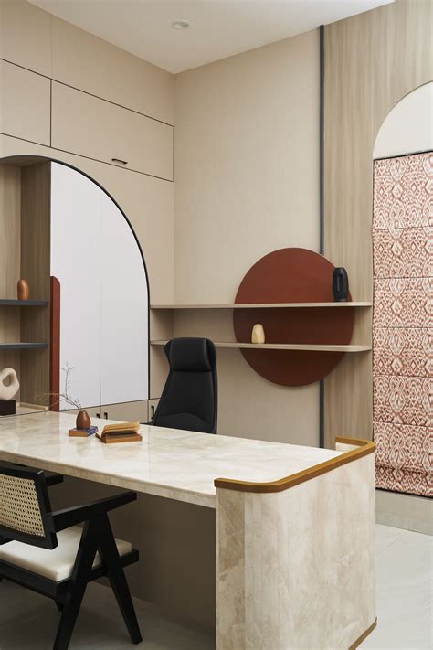 A quirky office in Mumbai defined by sleek curves and subtle aesthetics ...