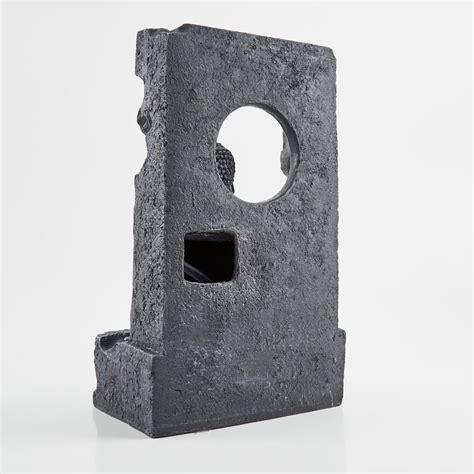 Buy Alpine Carnival Polyresin Meditating Buddha Fountain - 26x18x44cm ...