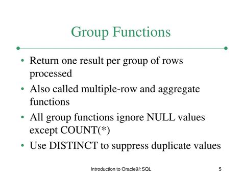 Image result for Group Functions SQL