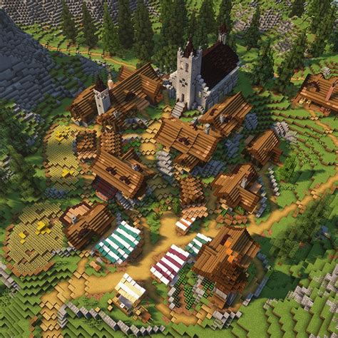 Minecraft Village Build - Download Now!