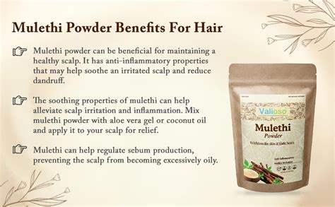 Valioso Pure Mulethi Powder For Face, Skin, And Hair Care, Yashtimadhu ...