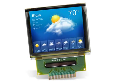 Full Color OLED Glass Displays - Newhaven | Mouser