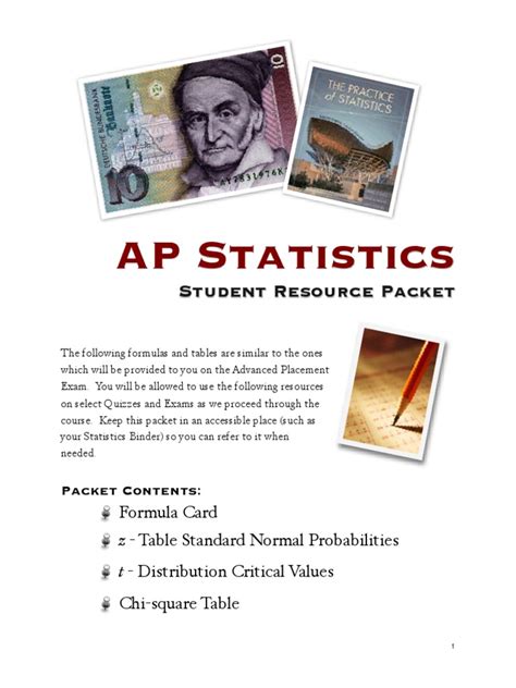 AP Stats Reference Sheet | Download Free PDF | Standard Deviation ...