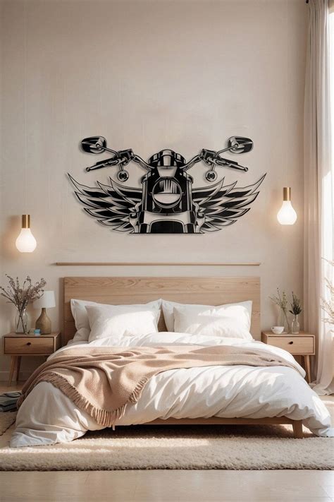Butterfly Bullet Motorcycle Wall Decor – 7 Decore