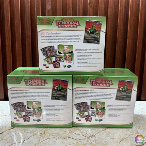Pokémon TCG: Temporal Forces Elite Trainer Box (ETB) – Pokédex