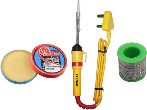 Fadman Corded Electric Soldering Iron 25 W | Best Bundle Kit With ...