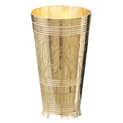 Buy Brass Lassi Glass, 700 ML (BCMAS113 E) | Metal ArtWare Solution
