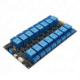 Probots XL9535 16-Channel I2C Relay Module - 2-Wire Control Buy Online ...