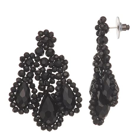 Simply Vera Vera Wang Beaded Chandelier Drop Earrings