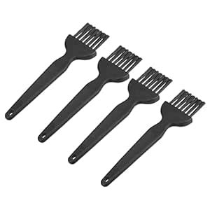 uxcell 4 Pcs Anti Static ESD Brush Plastic Handle Nylon Lab Cleaning ...
