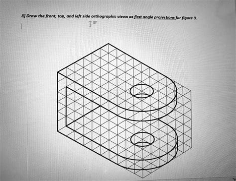 Image result for Orthographic View Drawing First Angle Method