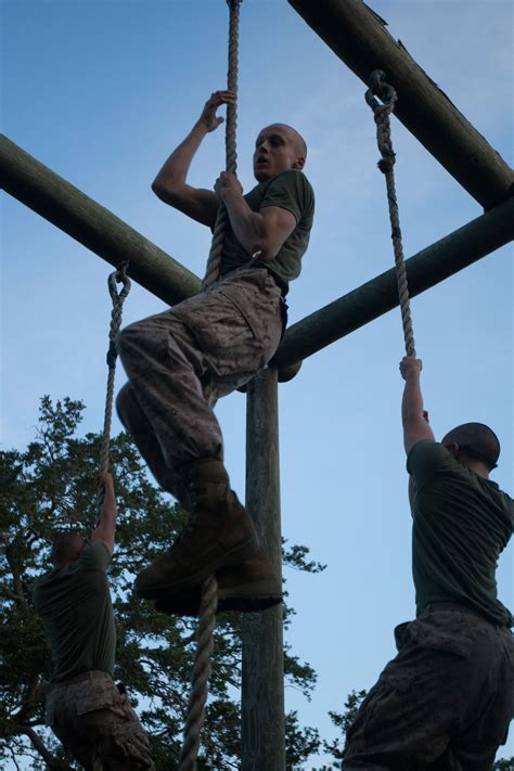 Image result for Parris Island Obstacle Course