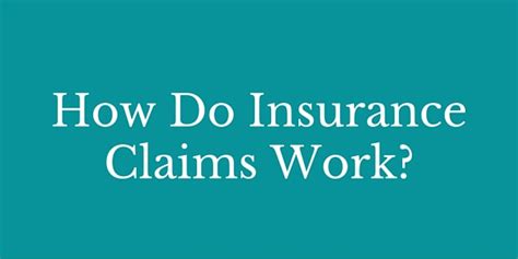 Image result for How Insurance Claims Work