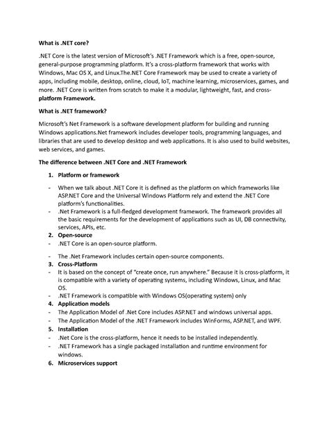 +Difference Between Netcore and .Net 的图像结果