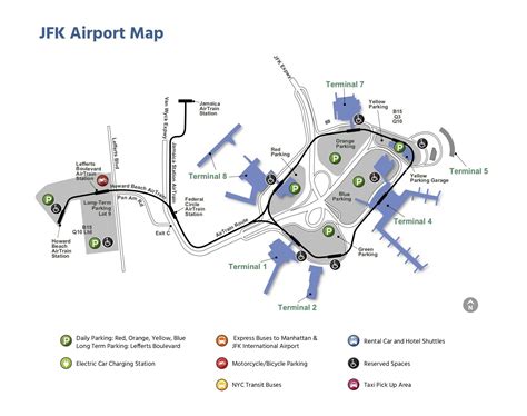 Jfk Terminal Map Airtrain at Aidan Wendt blog