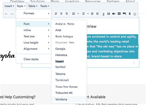 Changing Font Color HubSpot 的图像结果