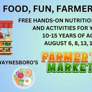 FOOD, FUN, FARMERS MARKET, Alexander Hamilton Memorial Free Library ...