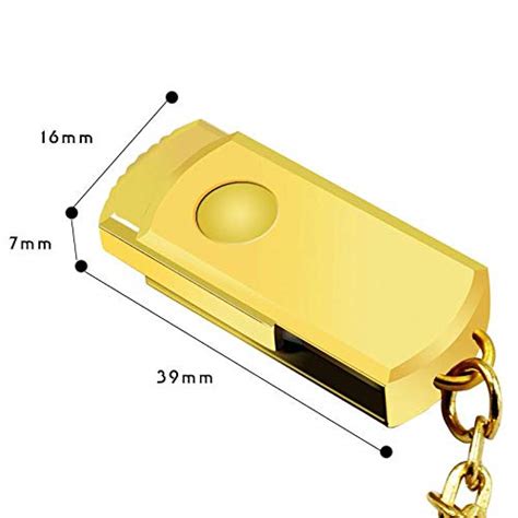 Xiufen Portable USB Flash Drive Mini Metal Key Chain U Disk Storage ...