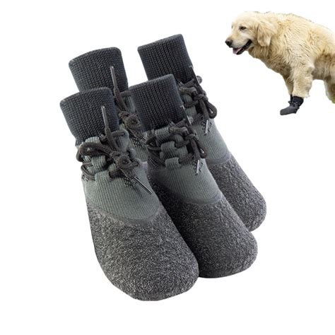Pw Tools Dog Booties For Hardwood Floors 2 Pairs Anti | Desertcart ...