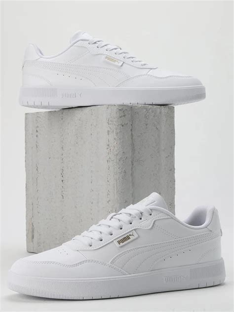 Puma Men's Court Ultra White Casual Sneakers - Price History
