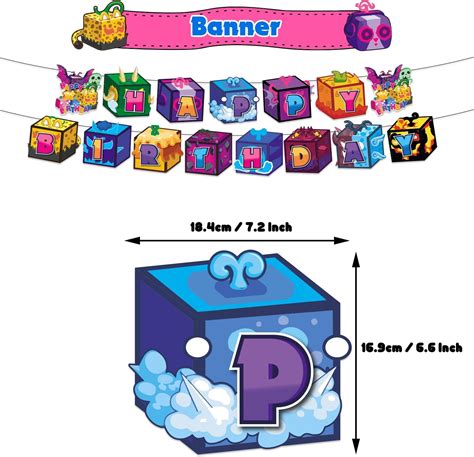 BLOXFRUIT Blox Game Party Decorations, Birthday Party Favors India | Ubuy