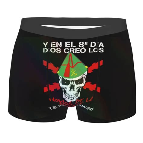 Spanish Flag Underwear Men Sexy Printed Custom Spain Army Boxer Briefs ...