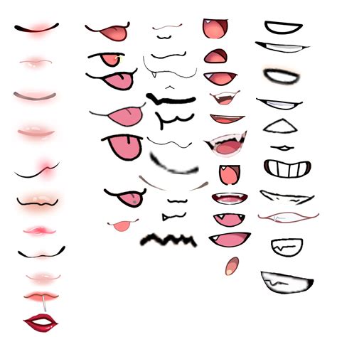 Anime Mouth Drawing