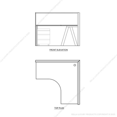 Pericles 90 Degree Workstation (Equal Sides) - 90 Degree Workstation ...