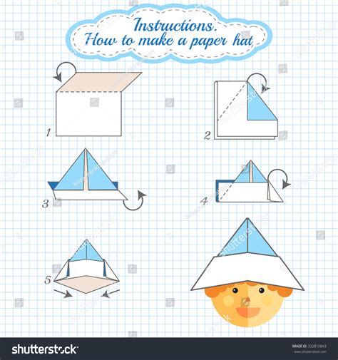 Image result for Paper Hat Tutorial