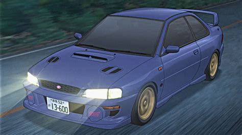 Subaru Impreza 22B STI Bunta Fujiwara | Initial d car, Impreza, Subaru
