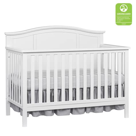 Oxford Baby Emerson 4-in-1 Convertible Crib, Snow White, GREENGUARD ...